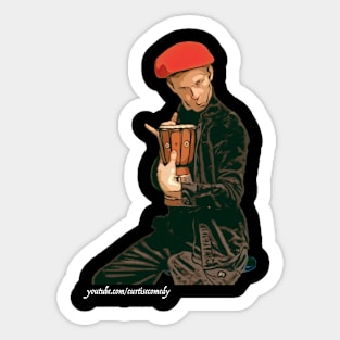 J'Michael Carver Cushionton: Slam Poet Sticker